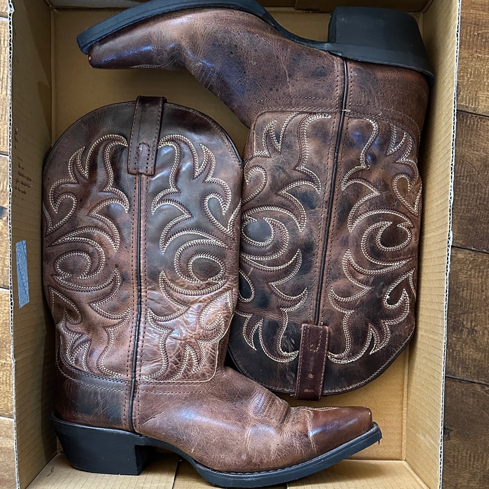 Laredo Women's Heeled Boots - Brown